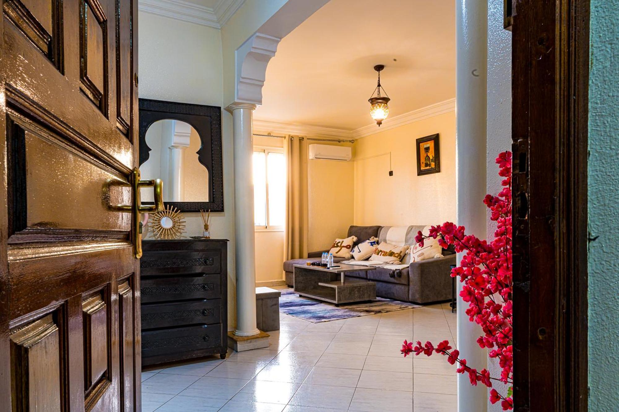 Dar Bouchra, Cozy Appartement, Centre Gueliz Marrakech 马拉喀什 外观 照片