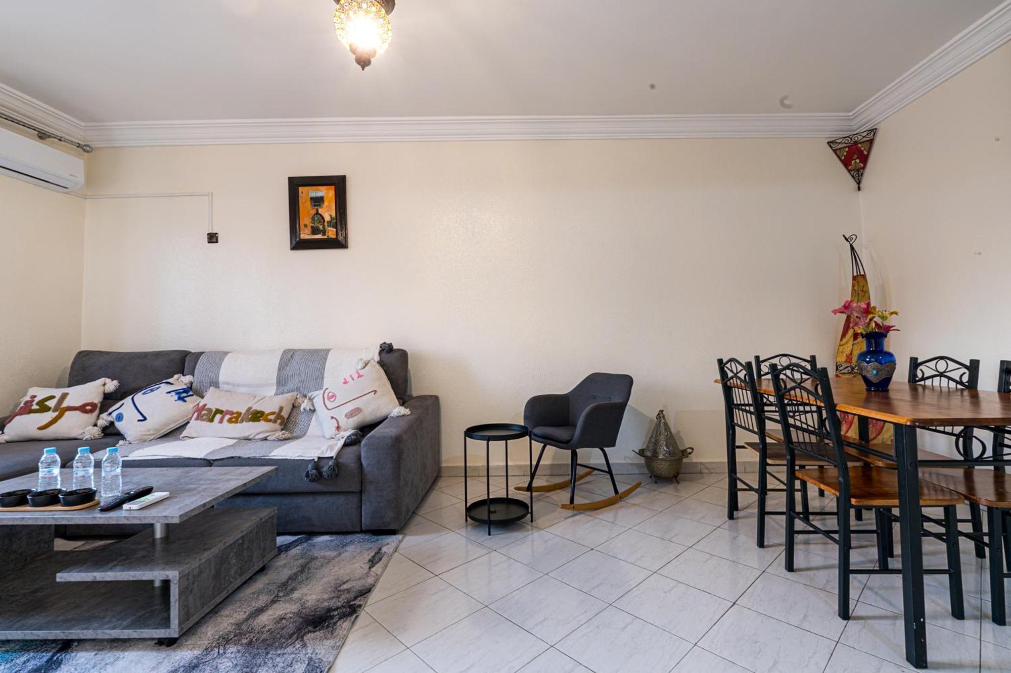 Dar Bouchra, Cozy Appartement, Centre Gueliz Marrakech 马拉喀什 外观 照片