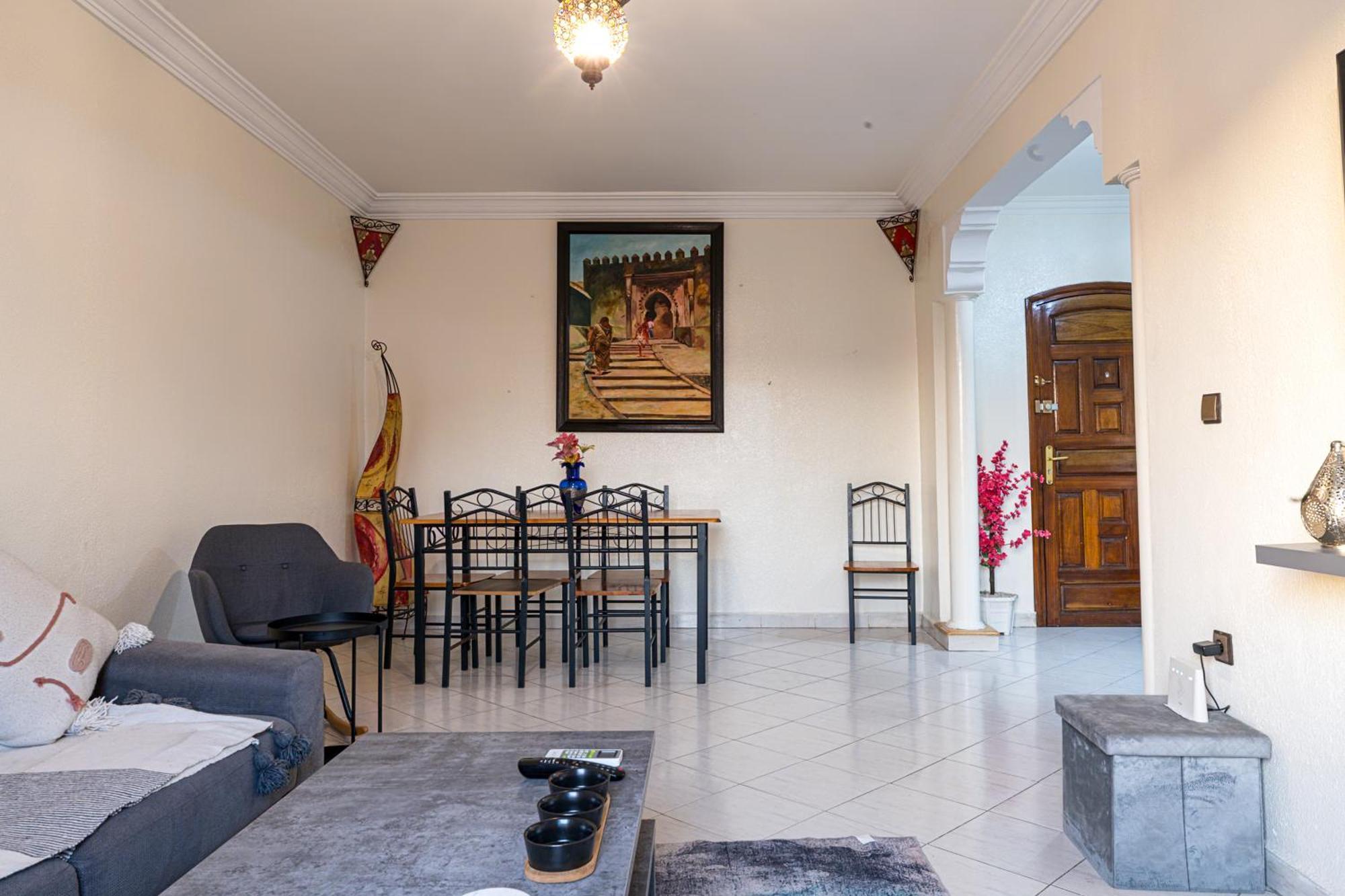 Dar Bouchra, Cozy Appartement, Centre Gueliz Marrakech 马拉喀什 外观 照片